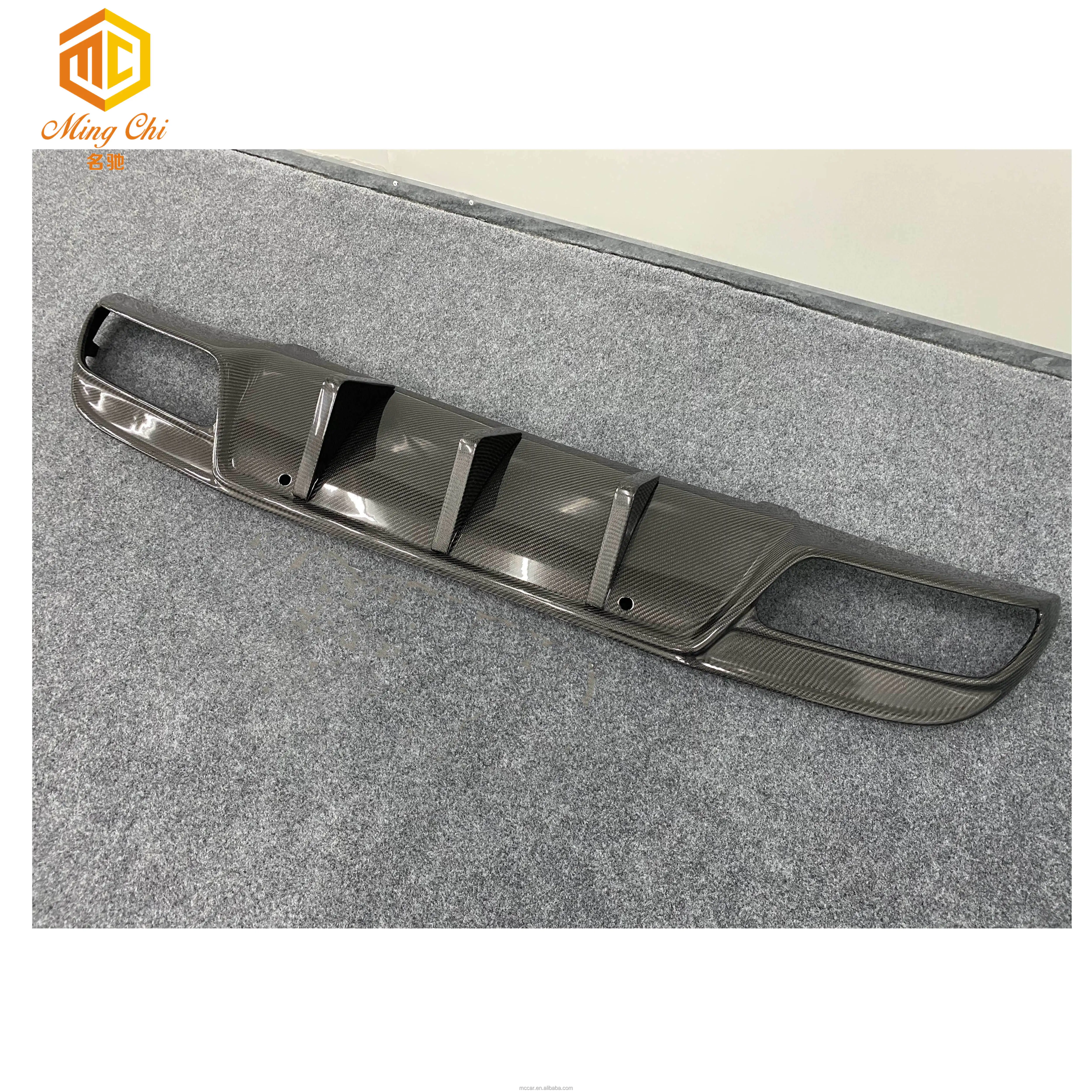 

High quality bumper rear diffuser FD carbon fiber rear diffuser for Mercedes Benz W205C63 AMG W205 C200