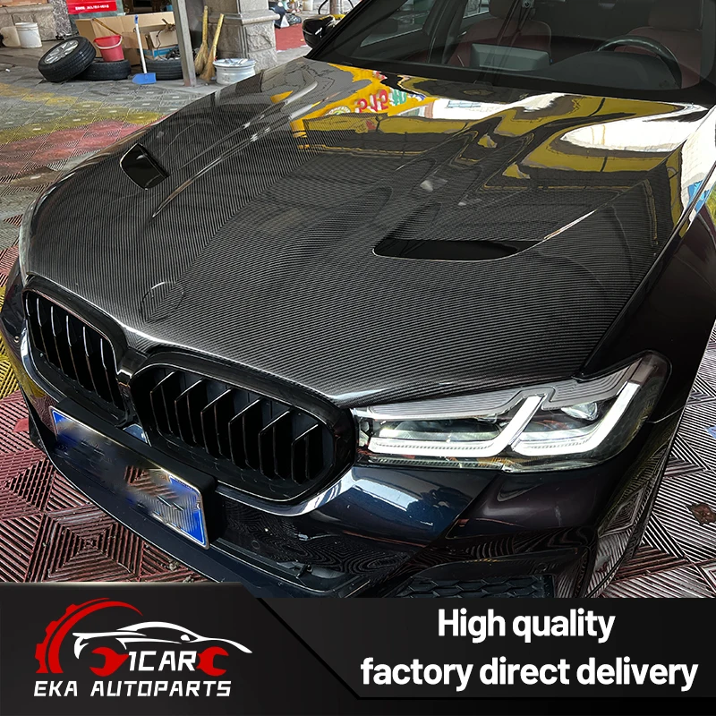 

For Bmw 5 Series Cs Dry Carbon Hood G30 G38 Dry Carbon Engine Cover 5 Series Cs Style Hood F90 Dry Carbon Hood