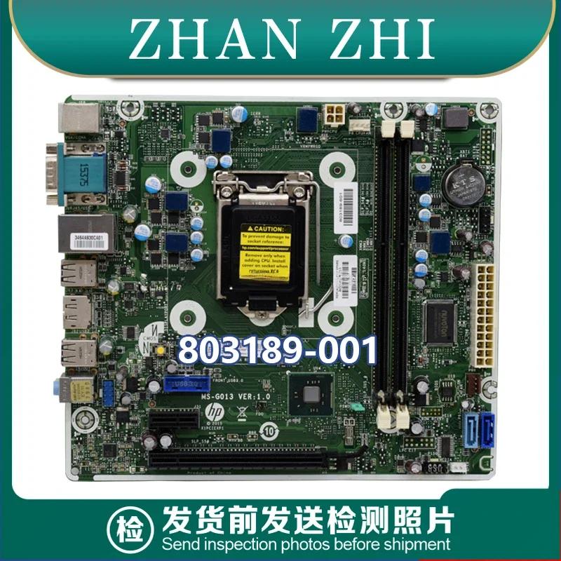 

Used For HP ProDesk 400 G2.5 SFF main board 804372 804372-601 803189-001