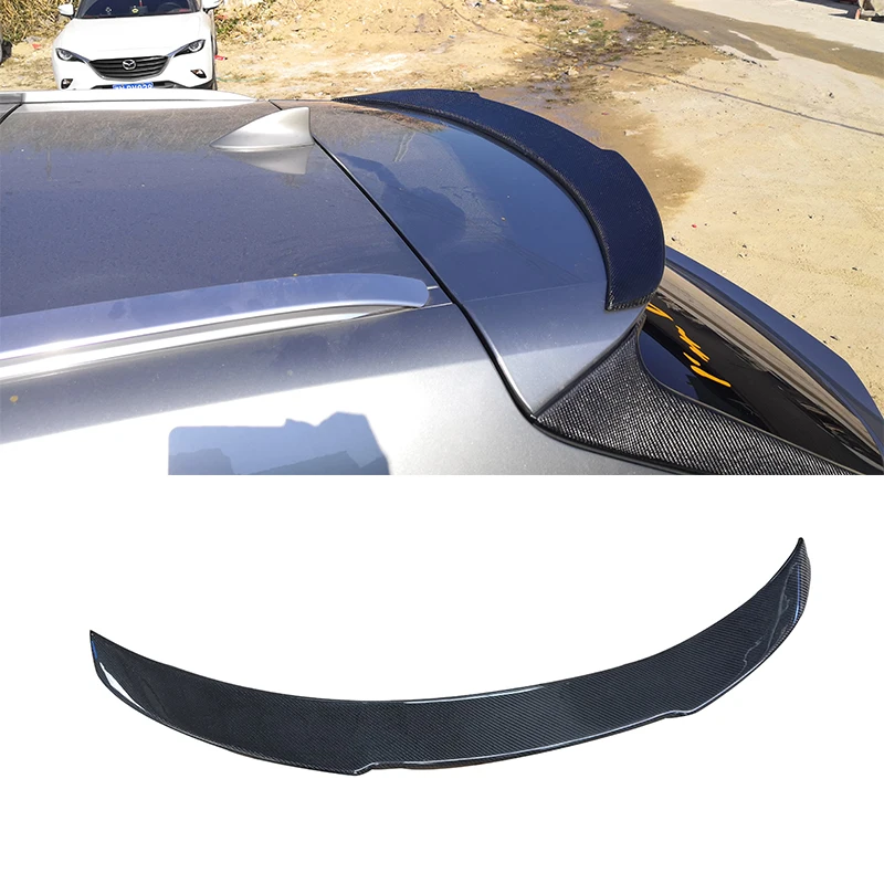 

Carbon Fiber Car Rear Window Spoiler Roof Side Lip Wings For Lexus RX300 RX450H 2016-2020 Car Styling KT Style