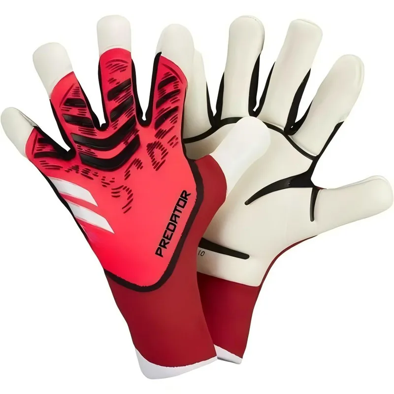 2025 New Arrival Unisex Breathable Professional Latex Finger Protection Football Soccer Goalkeeper Gloves