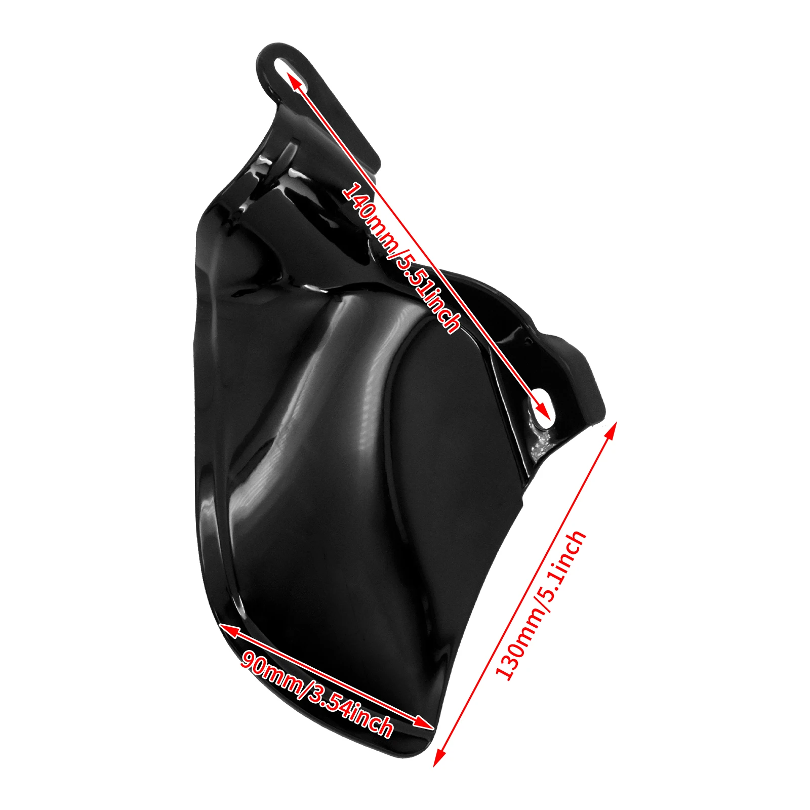 Boucliers de selle réfléchissants noirs brillants pour moto, déflecteur de chaleur d'air pour Harley Softail Breakout Fat Boy Slim Street Bob 18 – 2022