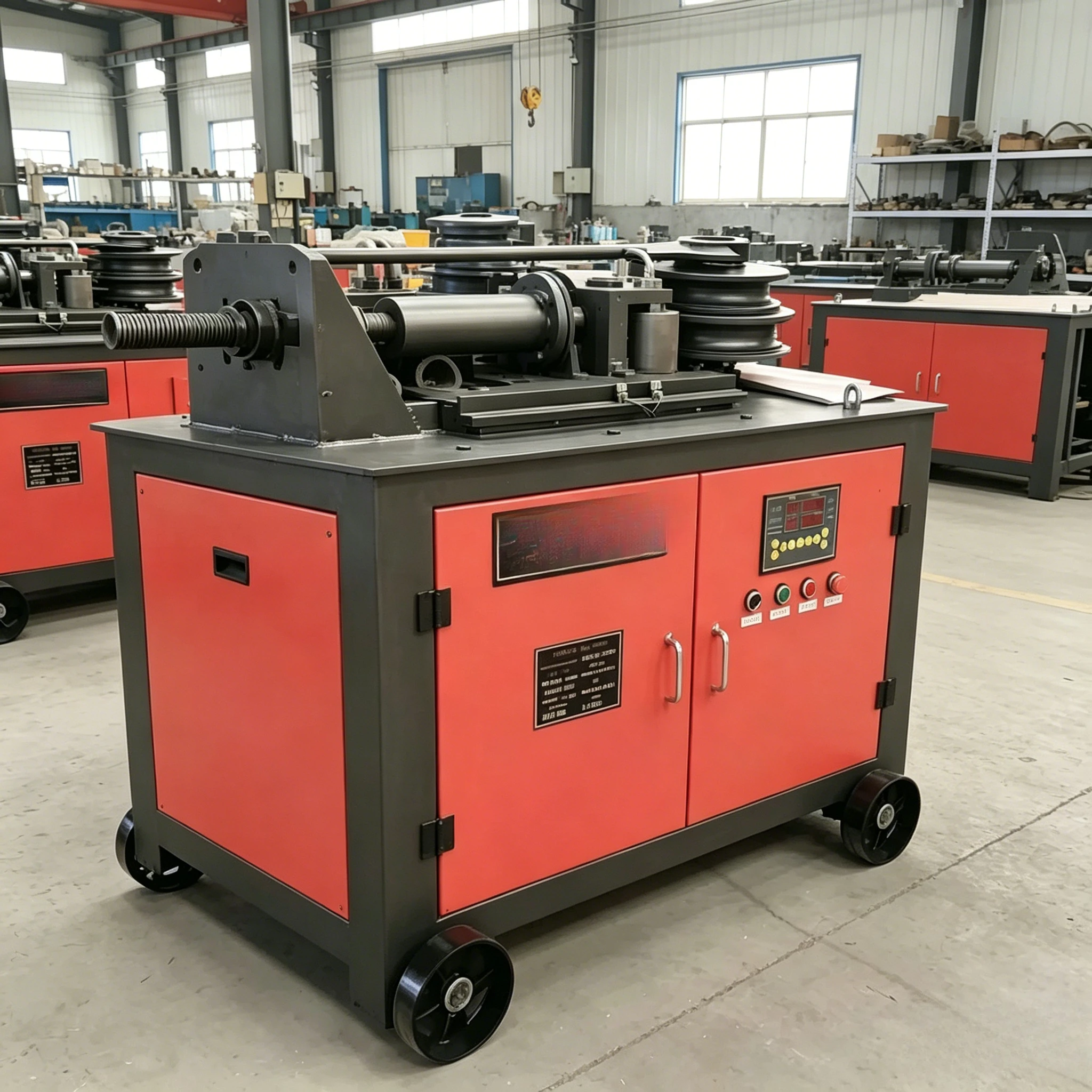 

Portable Electric Pipe Bender 110V 1/2-1.5 Inch Tube Bending Machine for Exhaust HVAC AC Lines Metal Pipe Fabrication
