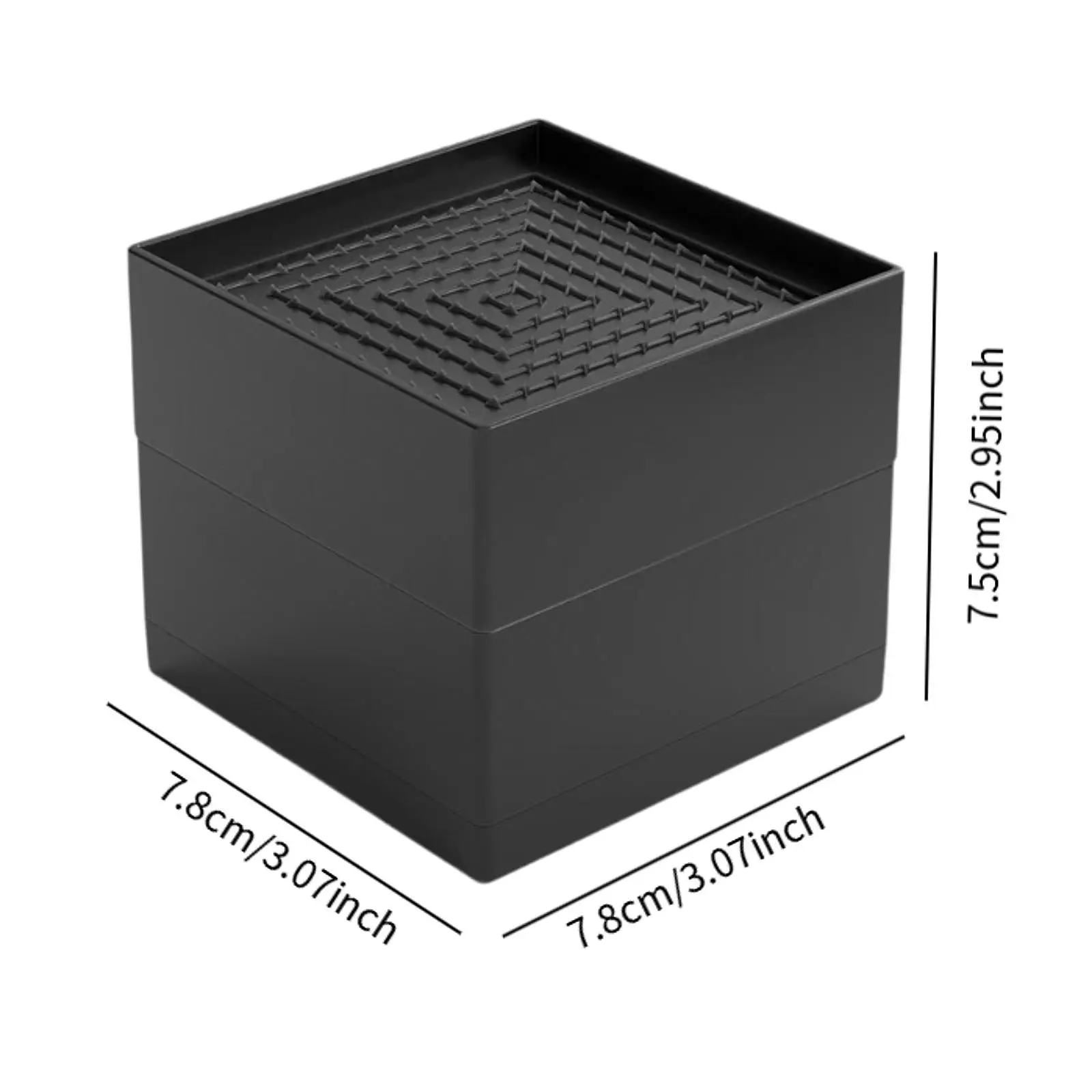 4Pcs Furniture Lifts Bed Risers Stackable Shockproof Anti Slip Heavy Duty Floor