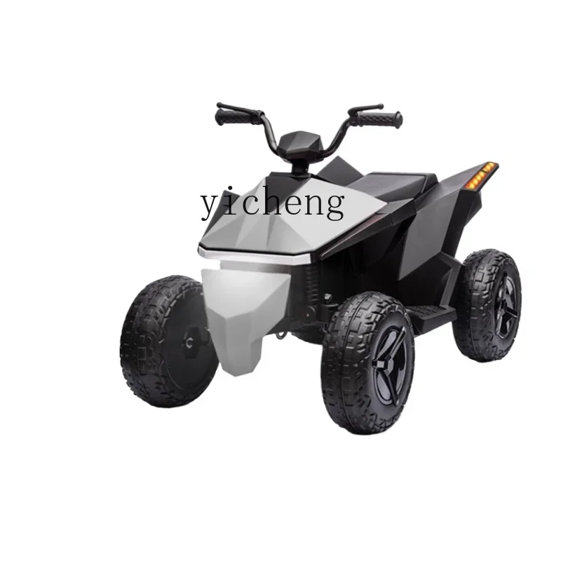 

Tqh Children's Electric Car ATV off-Road Vehicle Four-Wheel Drive Remote Control High Speed Older Boy Toy Car