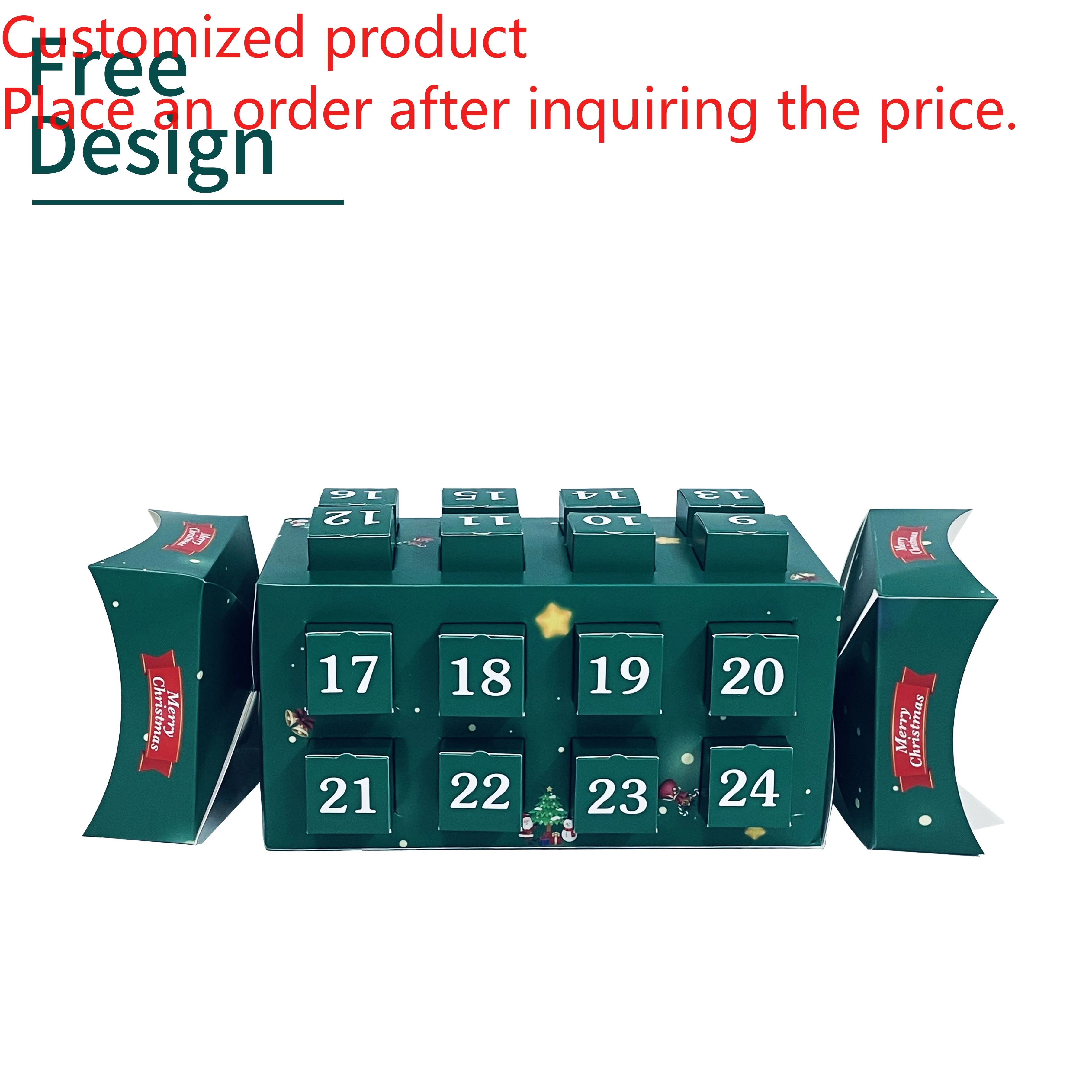 

Настройка.Оптовая продажа рождественских конфет в форме от производителя, хорошая цена, бумажная упаковка, индивидуальные конфеты, рождественские пустые конфеты