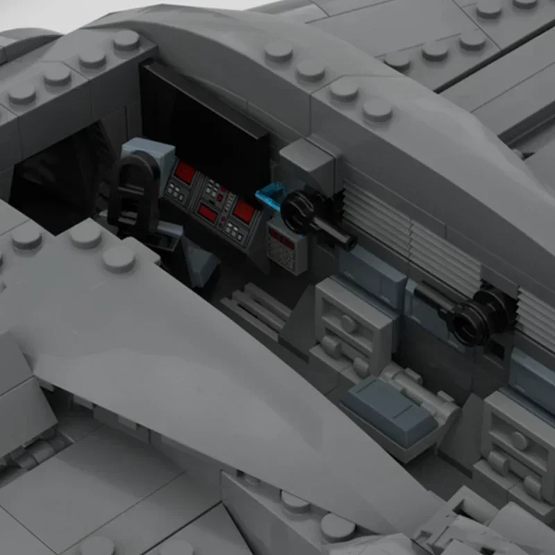 Série militaire Moc briques de construction Quinjet avion de chasse modèle technologie blocs modulaires jouets assemblage brique cadeau de vacances