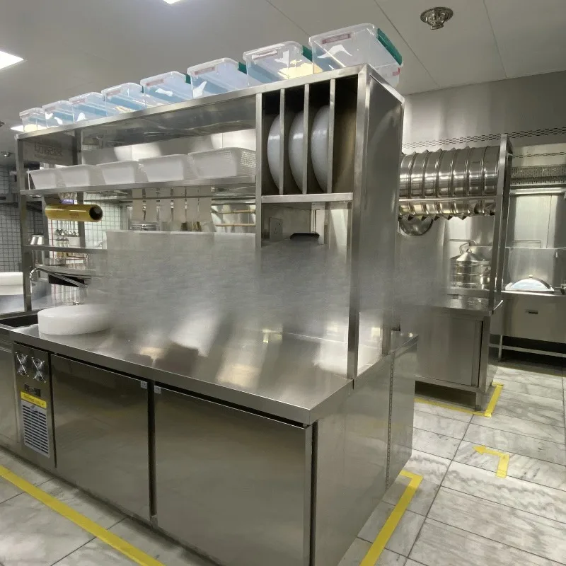 Stainless steel commercial kitchen equipment one-stop integrated project kitchen complete project, hotel kitchen