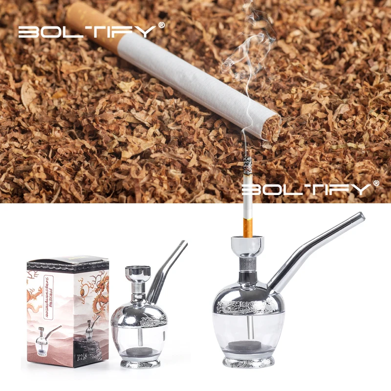 

BOLTIFY Durable Home Filter Mini Hookah Filter Shisha Water Smoking Pipe Tar Tobacco Cigarette Cigar Risn Material Tube Holder