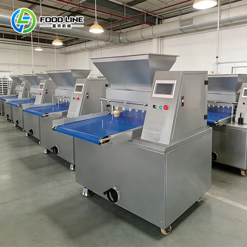 Customized Food Grade Cream Batter Filling Machine Professional Cupcake Grouting Equipment For Commercial Bakery Shop