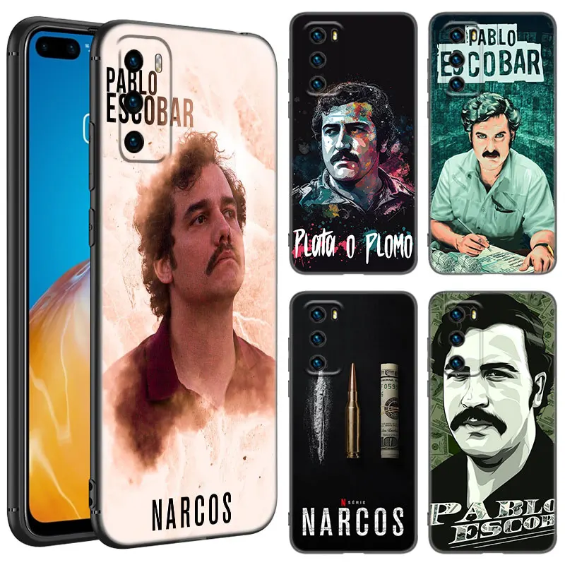 Pablo Escobar Phone Case For Huawei Pura 70 Ultra P20 P30 P40 Lite P60 Art P50 Pro P50E P Smart 2018 2019 2020 2021