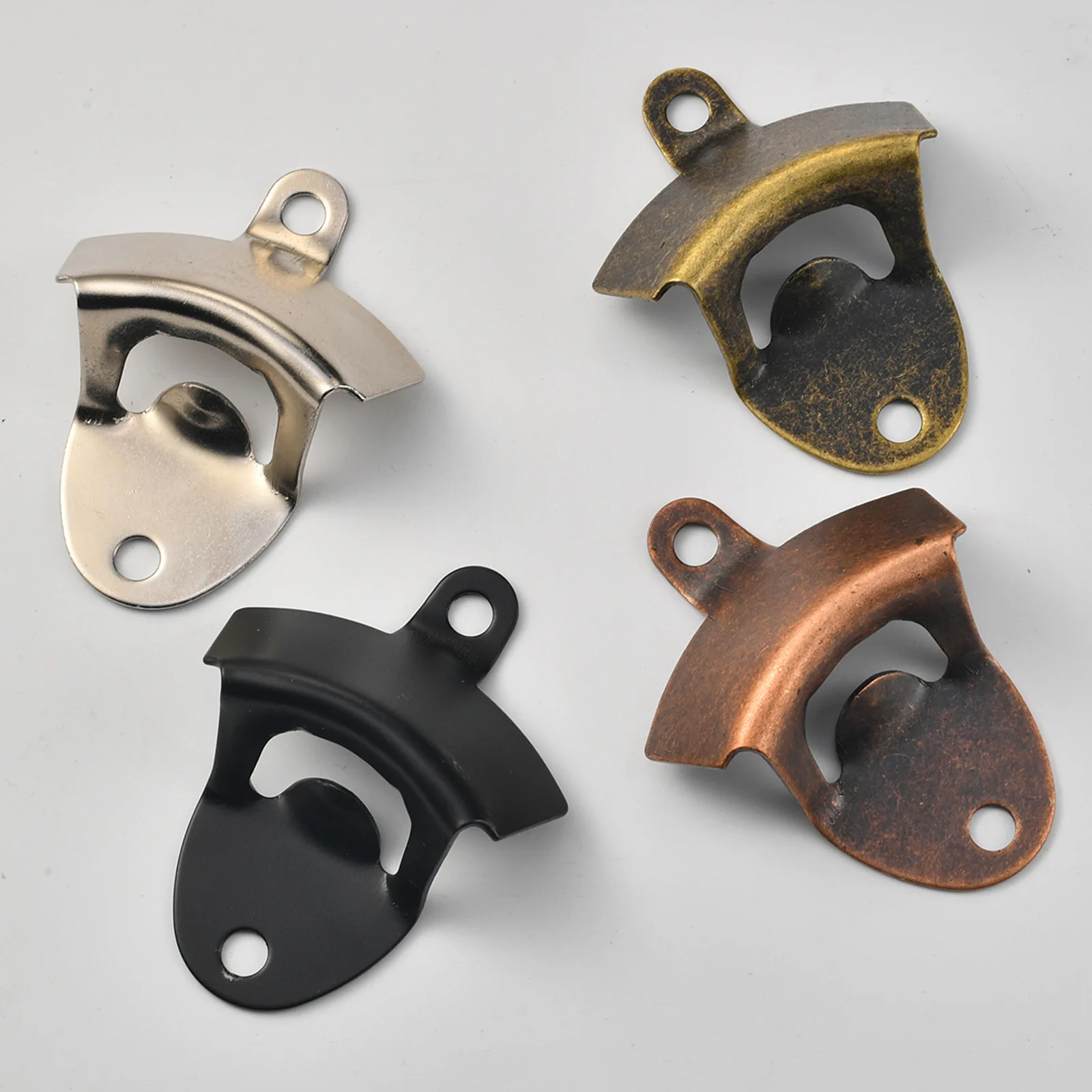 

Antique bronze iron material wall-mounted bottle opener fixed wall-mounted wall-mounted bottle opener