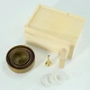 Cuenco tibetano de Buda, accesorios terapéuticos de meditación, terapia de sonido, instrumentos musicales de percusión 3