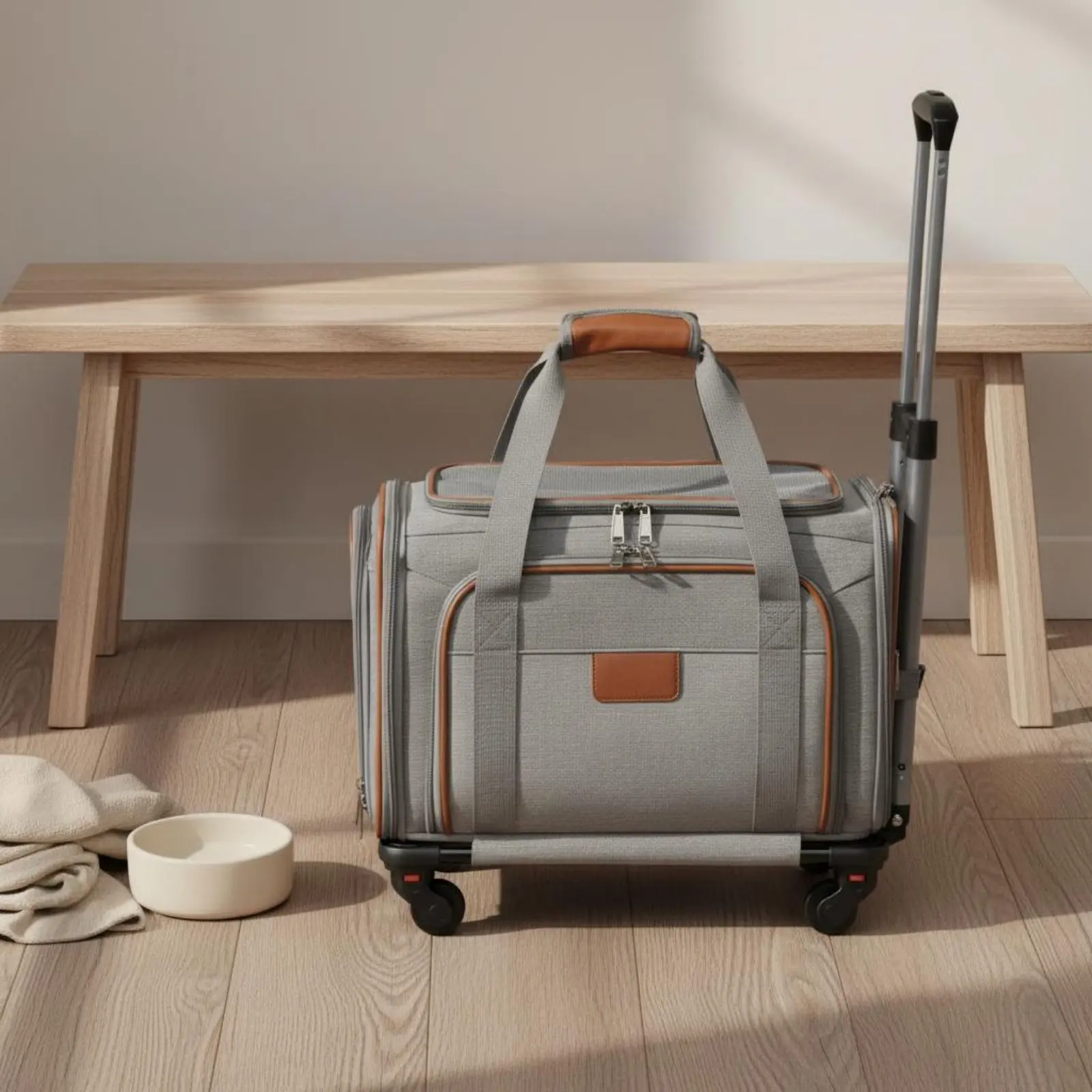 soft-sided-pet-trolley-airline-approved-rolling-pet-carrier-luggage-strap-foldable-design-for-cat-owners
