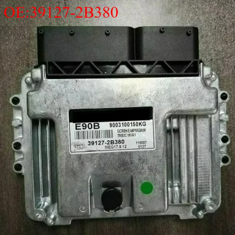 39127-2B380 Nueva Placa de Computadora de Motor ECU Unidad de Control Electrónico 391272B380 Compatible con Hyundai Grand Avega Accent E90B MEG17.9.12