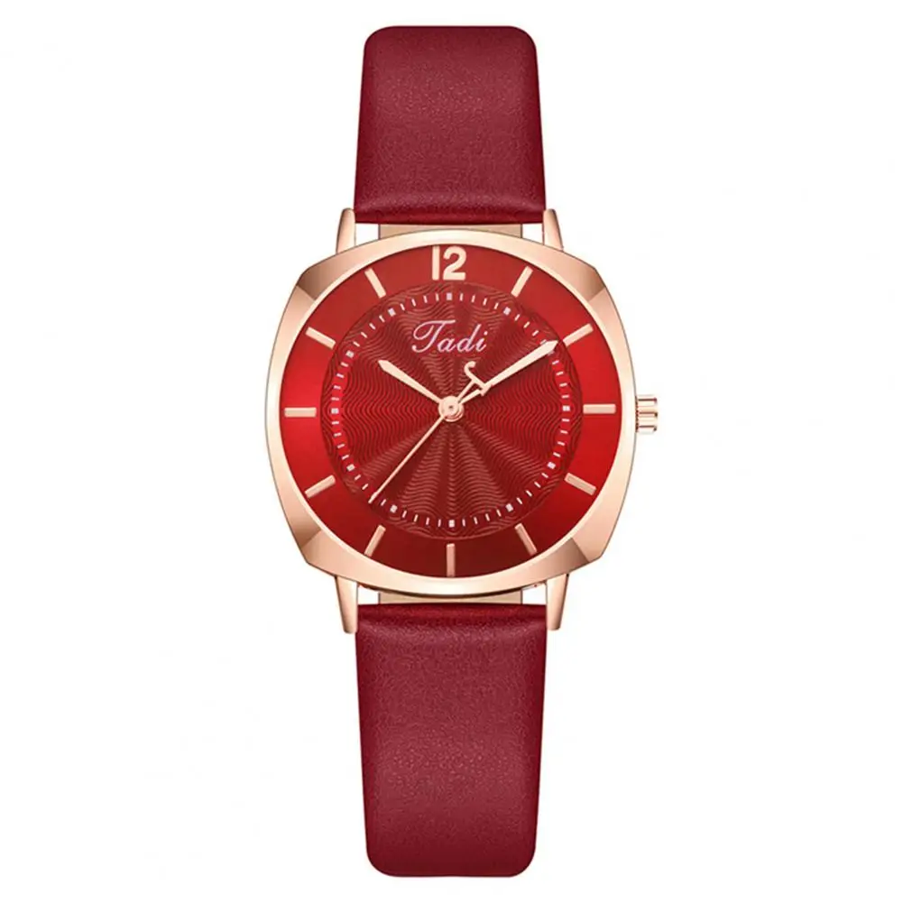 

Women's Watch Elegant Dial Quartz Watch Classic Faux Leather Band Fashionable Ladies Wristwatch For Casual Formal Wear 여성 시계