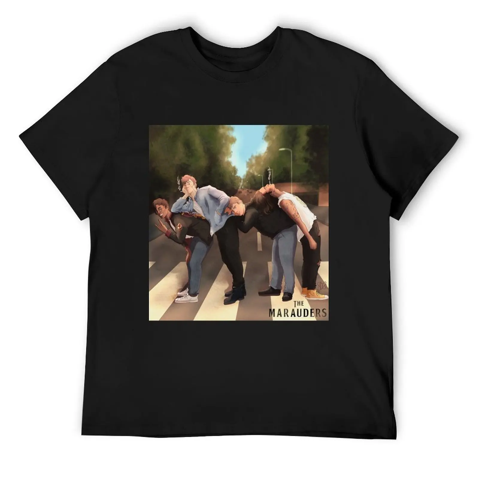 

The Marauders - Abbey Road T-Shirt football t shirt summer clothes plus size clothes t shirt for men