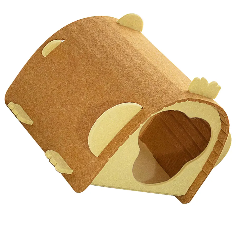 

Tunnel Cat Bed Pet House Felt Cave Breathable Nest Cats Dogs Warm Removable Washable Durable Stylish Indoor Pet Felt House