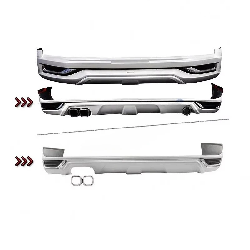 Car Accessories Facelift Front Rear Bumper Bodykit for Landcruiser 200 Series Lc200 Fj200 2016 Modellista Style