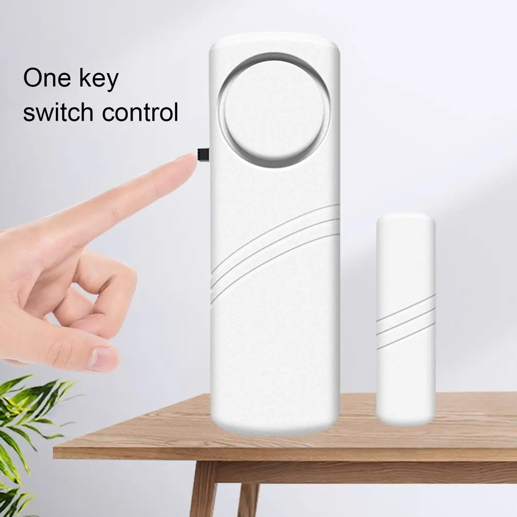 2024 Hot Wireless Burglar Anti-theft Alarm Door Window Alarm With Magnetic Sensor Home Safety Wireless System Security Device