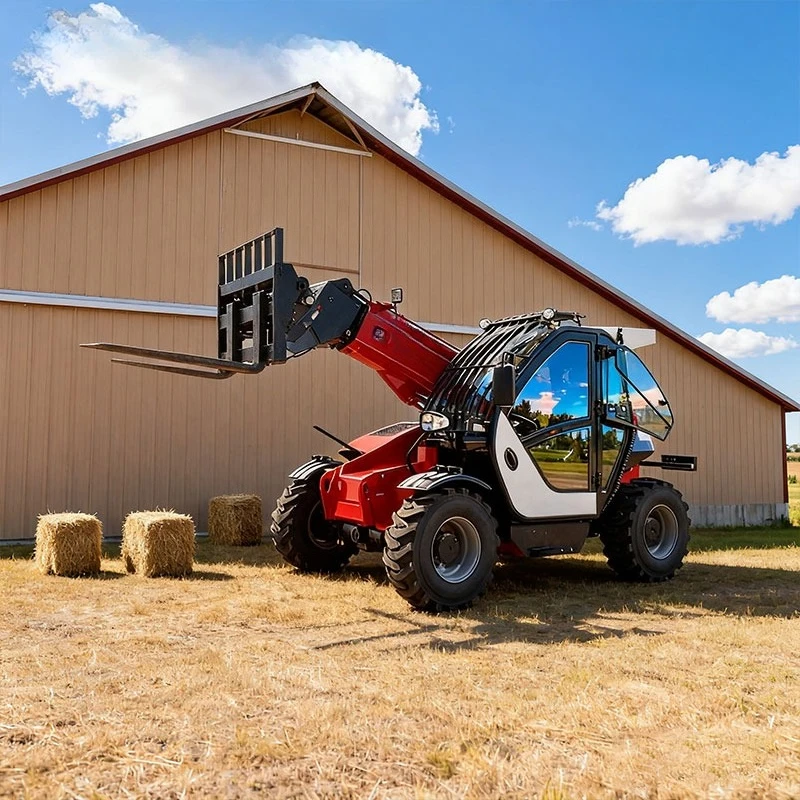 Telescopic Arm Diesel Forklift 5 Ton 18 M Telescopic Boom Handler Truck for Sale Telescope Handler