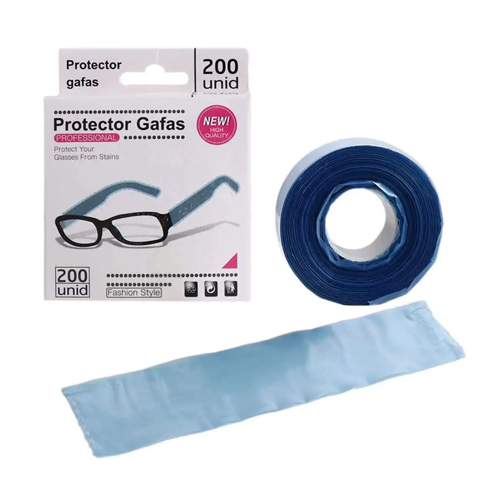 Barber Accessory Hair Styling Salon Cap Hair Dyeing Hair Coloring Tool Glasses Leg Cover Sleeves Protector Glasses Frame Cover