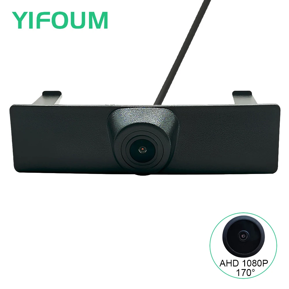 

AHD 1080P Fisheye CCD Car Front View Parking Positive Logo Camera For Volkswagen Tiguan L 2016 2017 2018 2019 2020 2021