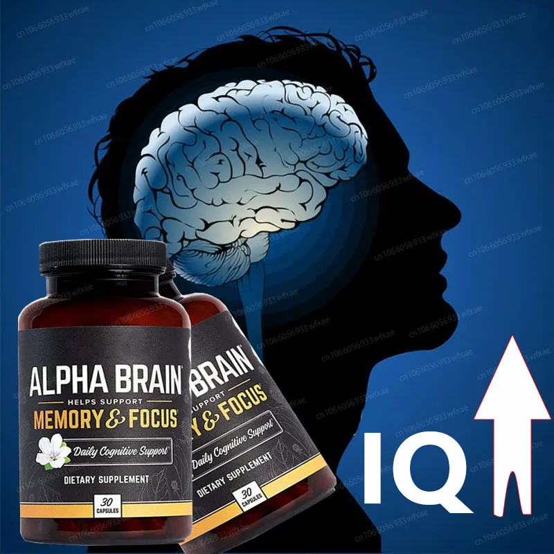 30-150Pills Alpha GPC Intelligence Capsule Promotes Brain Supplementation Vegetarianism Capsule Improves Brain Memory