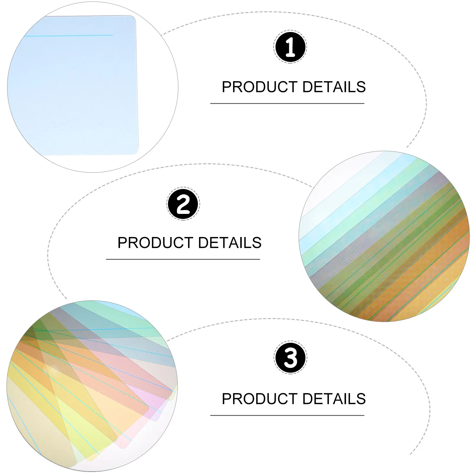 

8Pcs Bookmarks Colored Reading Strips for Students PVC Reusable Highlight Ruler Dyslexia Learning Aid School Supplies