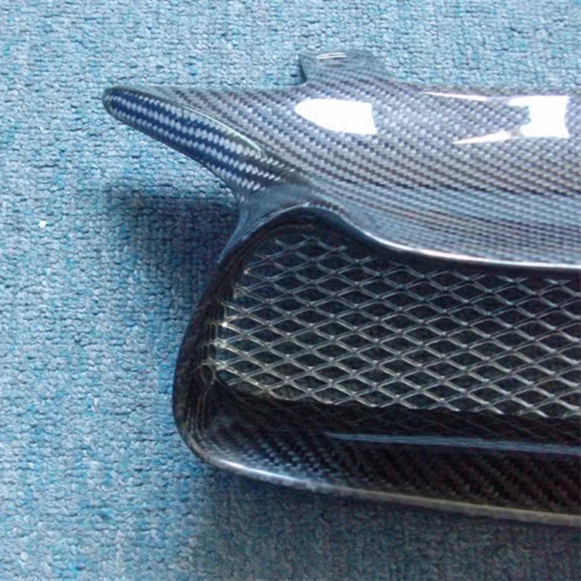 Body Kit Carbon Fiber Grille Resin Net for Subaru Impreza 8th Convert New Style Mask Car Accessories