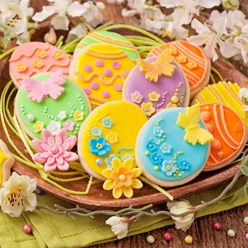 Stainless Steel Easter Cookies Mold Kitchen Gadgets Biscuit Cutter Kitchenware Bunny Mold Home Kitchen Baking Pastry Tool