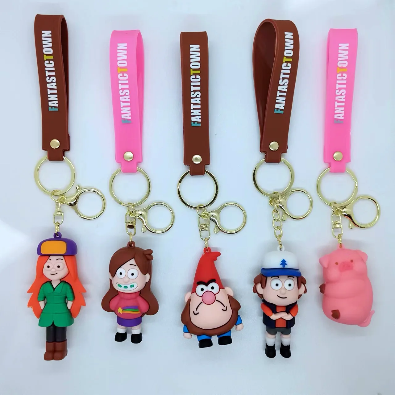 

New Creative Cartoon Strange Town Doll Keychain Bag Car Keychain Accessories Wholesale Kawaii Cute Personalized Gift Y2k Fashion