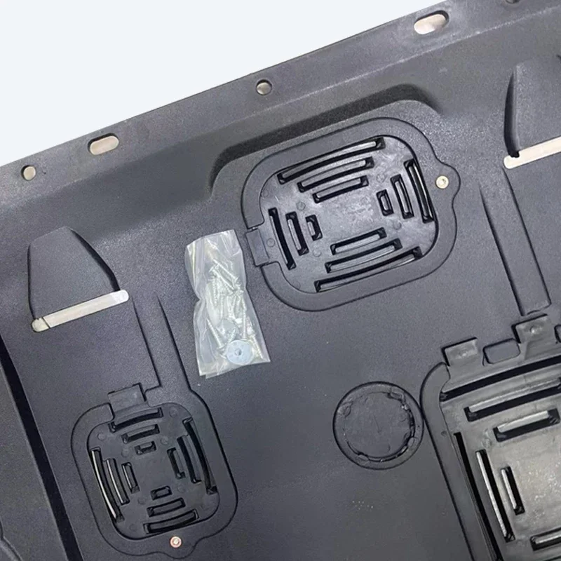 日産 エクストレイル 2010-2013 ブラック アンダーエンジンガードプレート スプラッシュシールド マッドフェンダーカバー マッドガードプロテクター