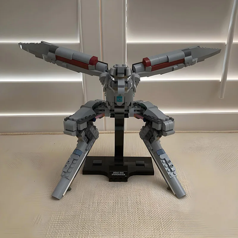 NEW 512PCS MOC Metal Gear Solid Series the Iconic Metal Gear Ray Building Blocks Set Model DIY Bricks Kit Toys Collection Gifts