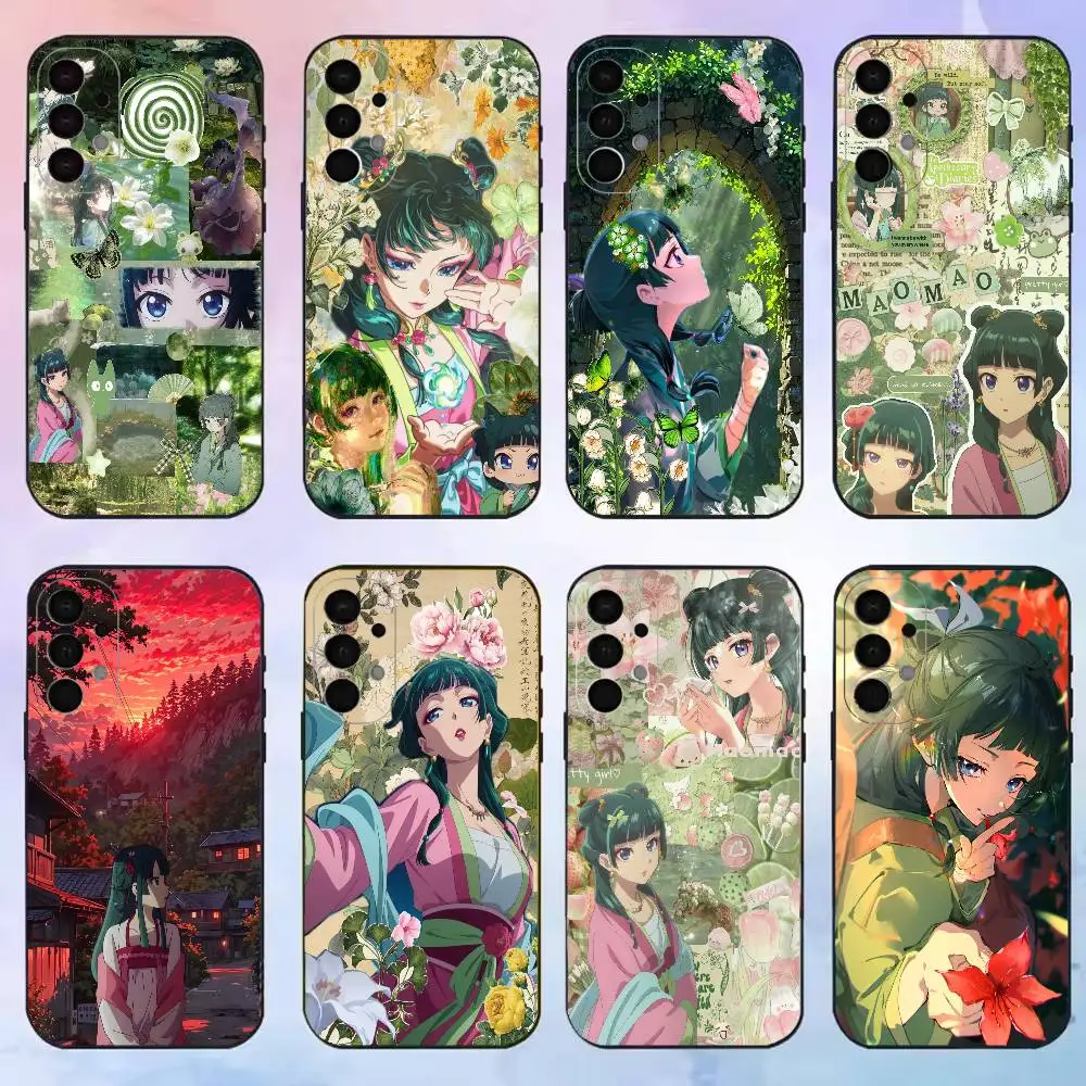 Anime Apothecary Diaries phone Case For Samsung S25,24,21,22,23,30,Ultra,20,Plus,Fe,Lite,Note Black Cover
