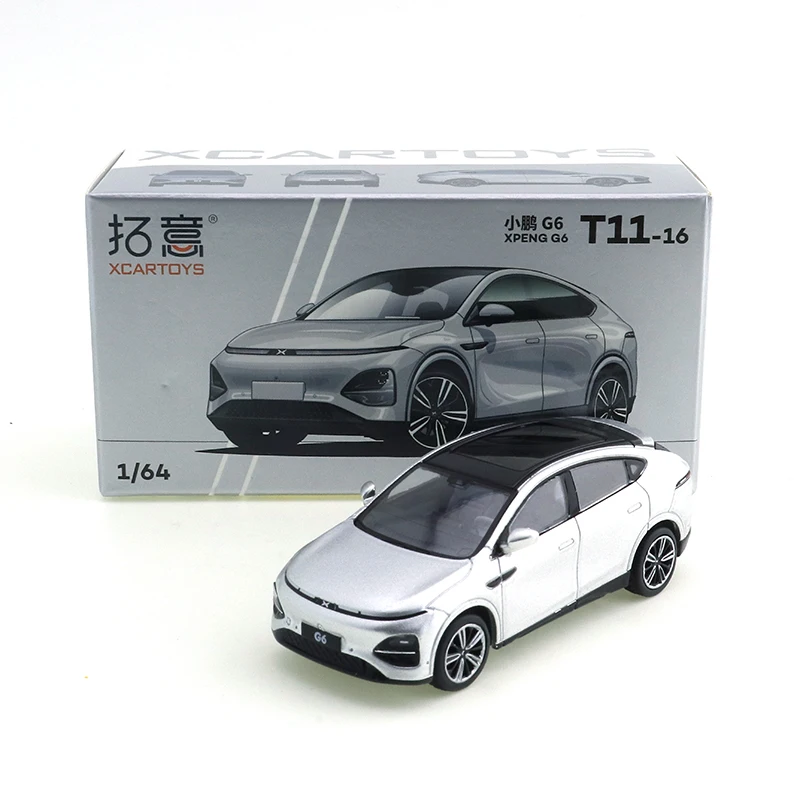 XCARTOYS 1/64 T11-16 Xiaopeng G6  Diecast Automotive Collection Car Model Toys Ornaments