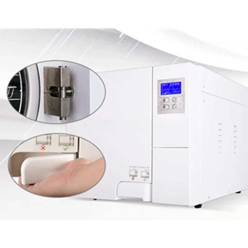 23L Laboratorys Autoclaves Class B Vacuums Steams Sterilizers Medicals dentals Machine dentals Hospitaedicals Devices