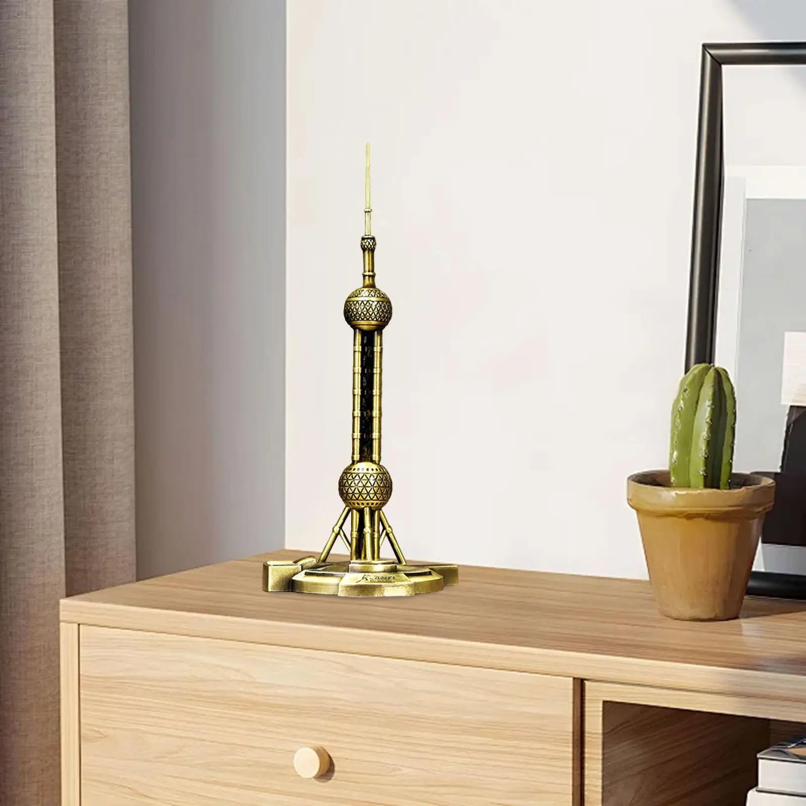 

Статуя башни, модель здания, 3D подарочная скульптура, ориентир, фигурка, дорожный сувенир для стола, офиса, дома, столешницы