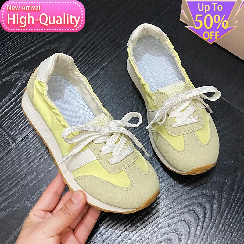 Summer Hot Selling Versatile Womens Sports Shoes Anti Slip Daily Trendy Running Shoes Simple Commuting Outdoor Walking Shoes