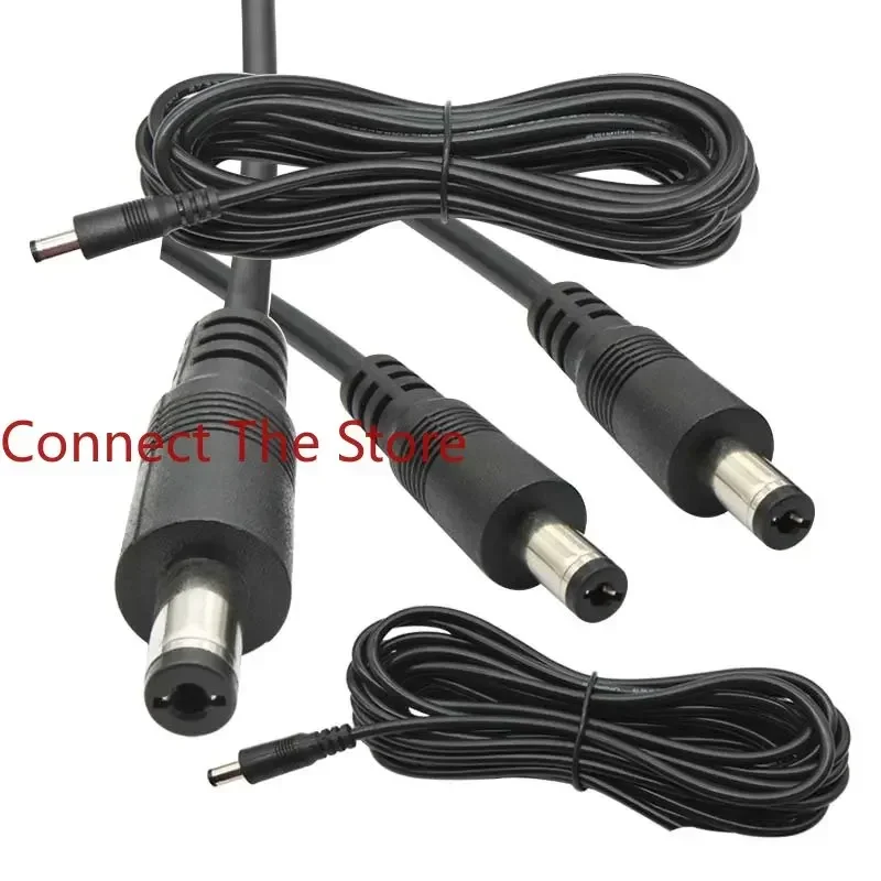 

2PCS All-coppe DC Line 5521 Male And Female Extension Monitoring Power Over 2A Current