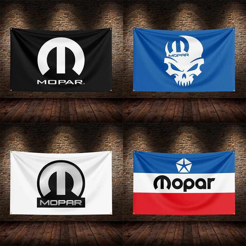 3x5 Ft M-Mopars'pexis'pexis  Racing  Flag Polyester Printed Cars Flags for Room Garage Decor