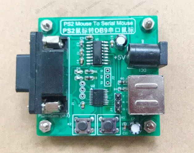 

Com Port RS232 Interface Square Port Serial Port 9-pin 2D Industrial Control Medical CNC Machine Tool Mouse for PS2 Conversion