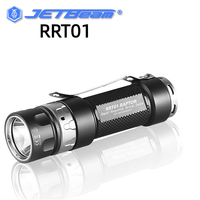 Jetbeam RRT01 Raptor Stepless Dimming EDC Tactical Flashlight with Micro-USB Rechargeable 18350 Battery