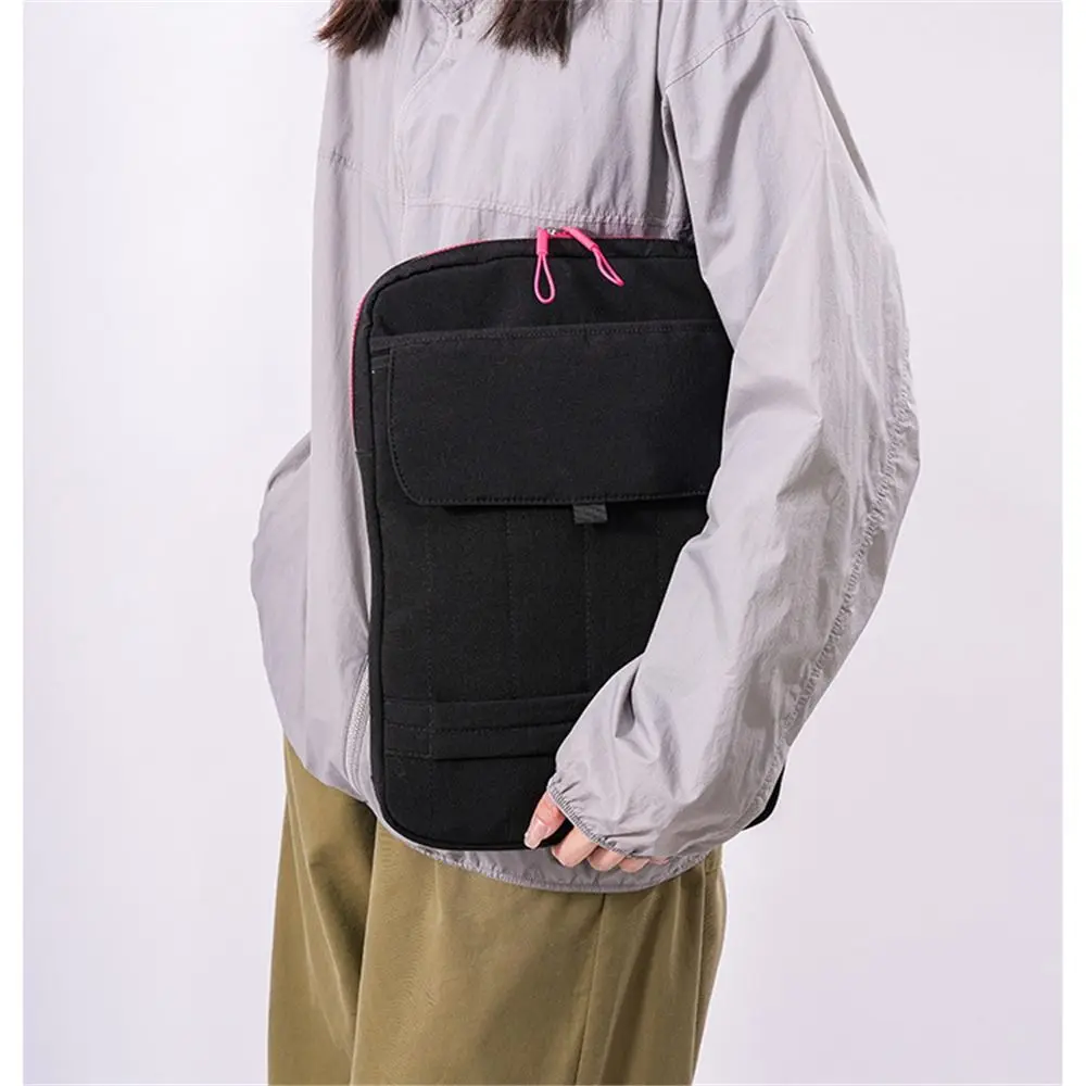 حقيبة كمبيوتر محمول متعددة الاستخدامات بكتف واحد، حقيبة كتف قماشية محمولة، حقائب عمل لأجهزة الكمبيوتر المحمول Lenovo Dell