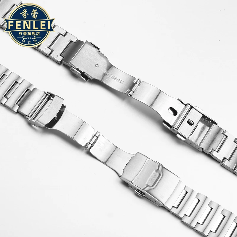 For Seiko No. 5 Water Ghost Little Monster Strap SRP307 313 SKX779 SKX781 Men‘s Solid Stainless Steel Watch band 20MM Bracelet