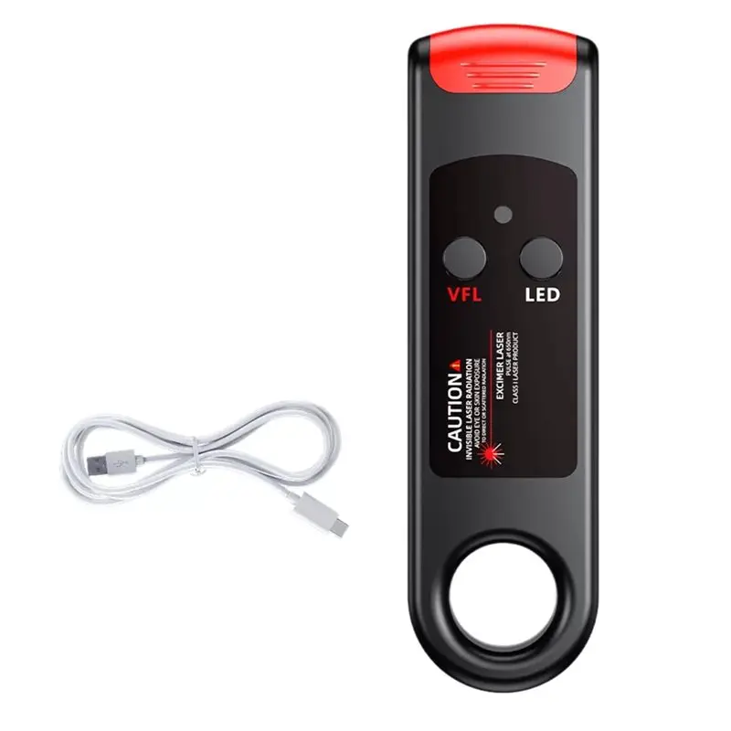 B27B Rechargeable Fiber Laser Test Pen 15Watt Type Visual Fault Locator Pen-Style Light Tester