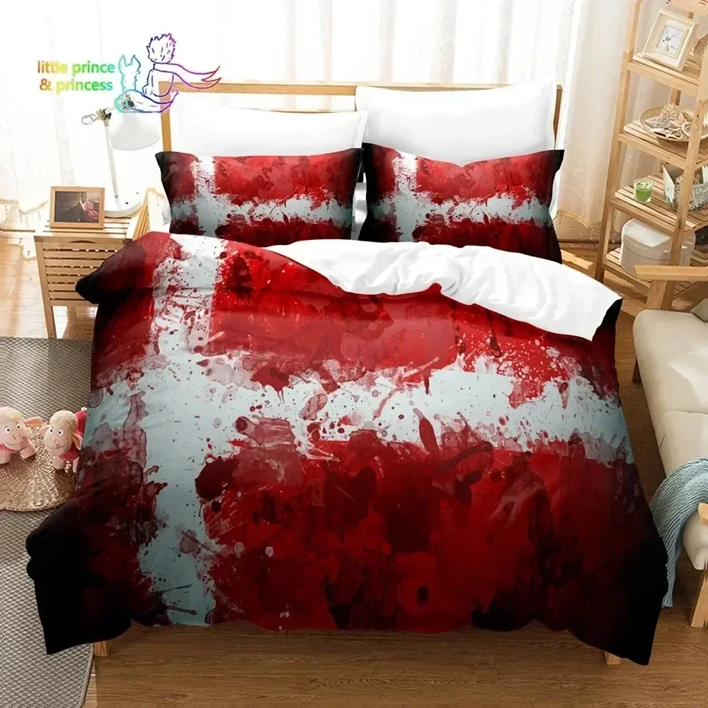 Portugal Flag Country Flag Bedding Set Single Twin Full Queen King Size Bed Set Adult Kid Bedroom Bedding Gift