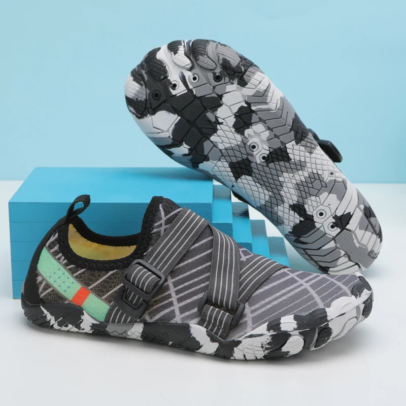 Women Men Aqua Shoes Beach Barefoot Water Sneakers Unisex Lightweight Quick Dry Outdoor Upstream Wading Swimming Fishing Shoe