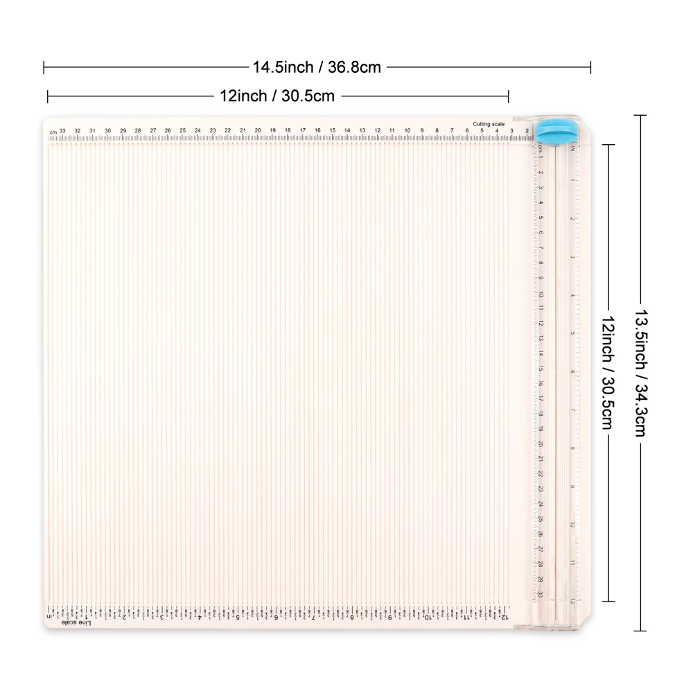 34.3x36.8cm Paper Trimmer Scoring Board Craft Paper Cutter Folding Scorer for DIY Scrapbooking Card Making Tool NEW 2025