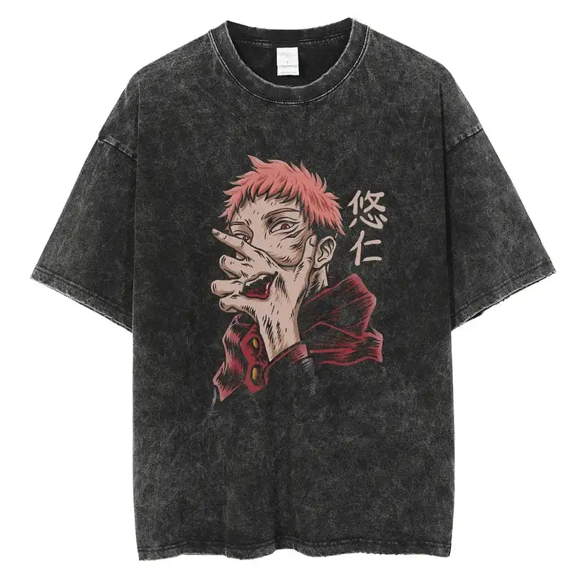 

Jujutsu Kaisen Sukuna Shirt Oversized Anime Shirt Graphic